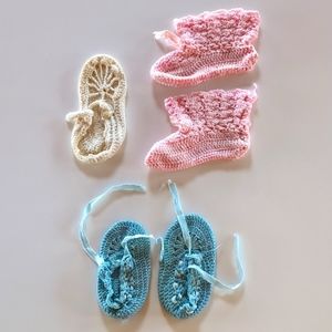 Vintage Baby Booties 5